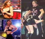 Female Fighter Oops in WWE - जब फट गये कपड़े और दिख गया सब कु